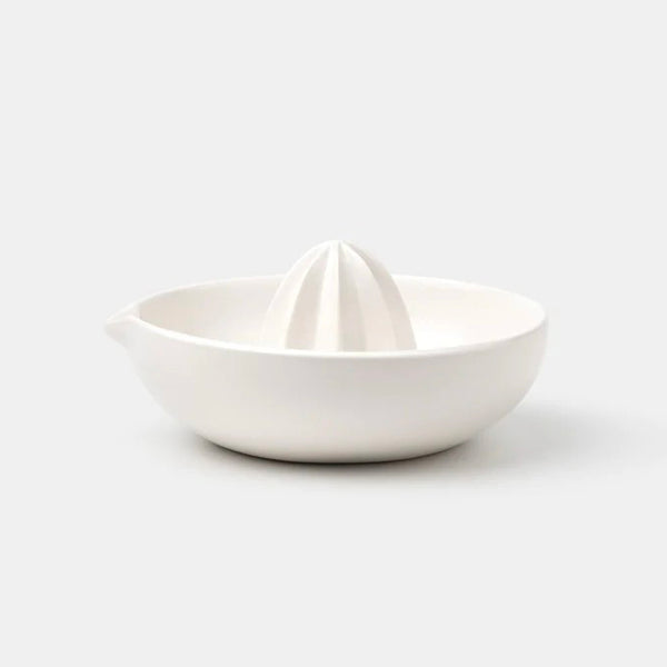 Ceramic Citrus Juicer - Satin White