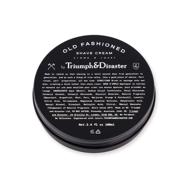 Triumph + Disaster - Old Fashioned Shave Cream - Jar